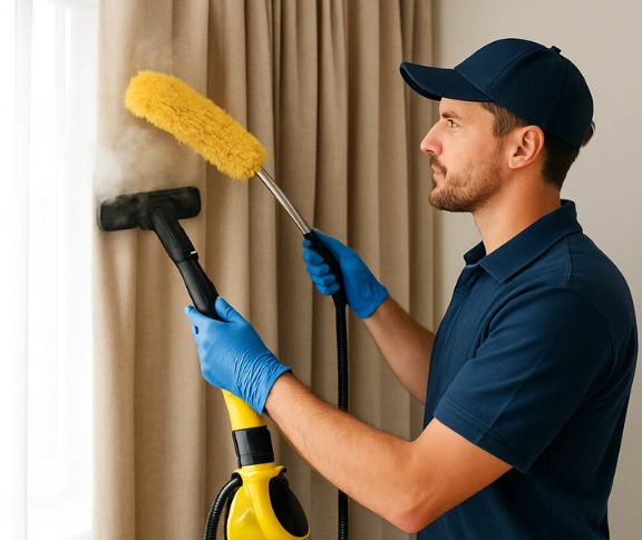 Trusted blind cleaning technician Matty Curtain Cleaning altona-north-vic QLD