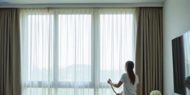 Delicate sheer drape cleaning altona-north-vic Matty Curtain Cleaning